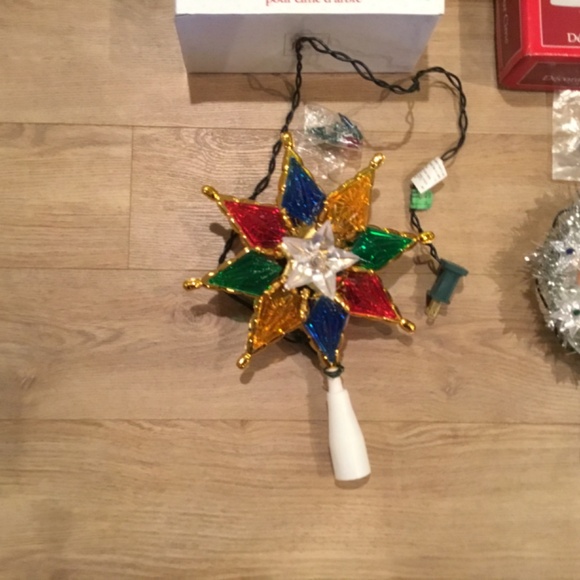 Two Vintage Chritmas Tree Toppers - Picture 2 of 4